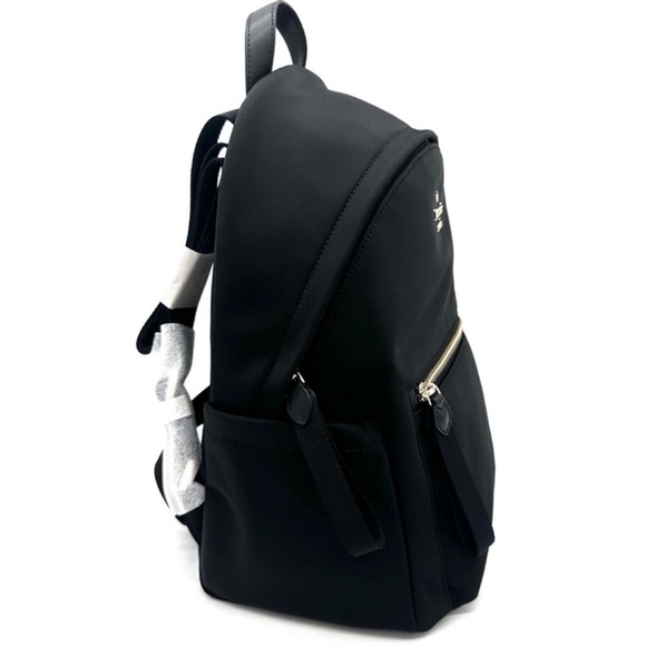 Kate Spade Chelsea Nylon Medium Backpack Black/Gold (NWT) main image 13